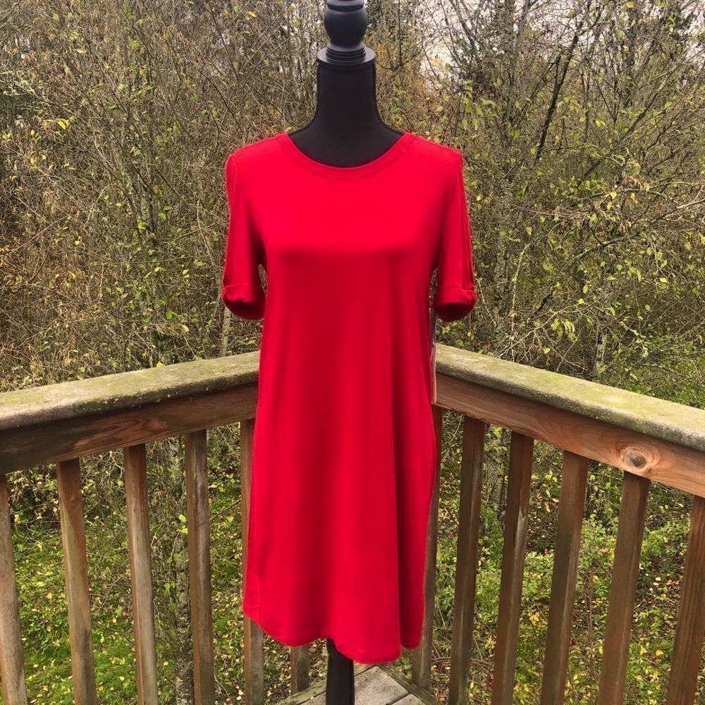 3/4 Sleeve T-shirt Dress 